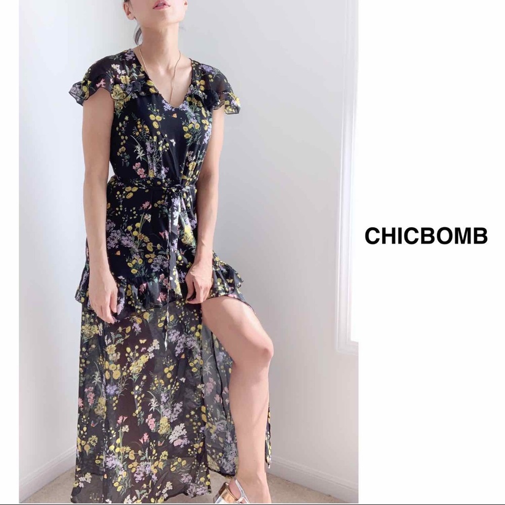 ROBBIE Floral MAXI DRESS - Picture 3 of 8